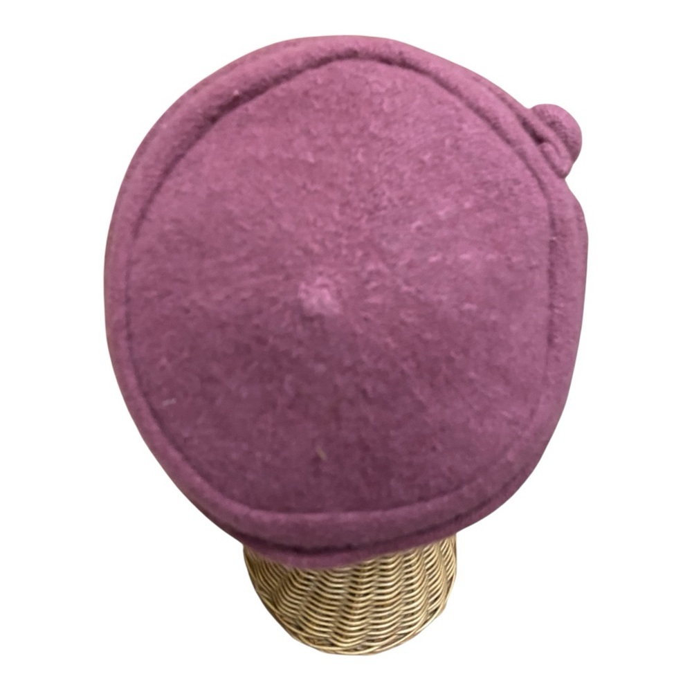 Adora Womens Vintage Pink Felted Wool Cloche Hat Fall Winter Hat - Picture 5 of 8